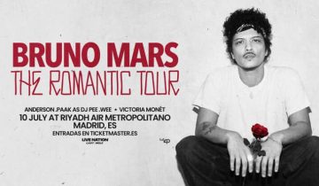 Bruno Mars en Madrid